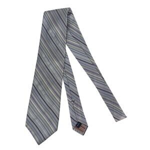 Ted Baker Easter Tie Pastel Diagonal Stripes Purple, Periwinkle, Blue 62”x3.75”